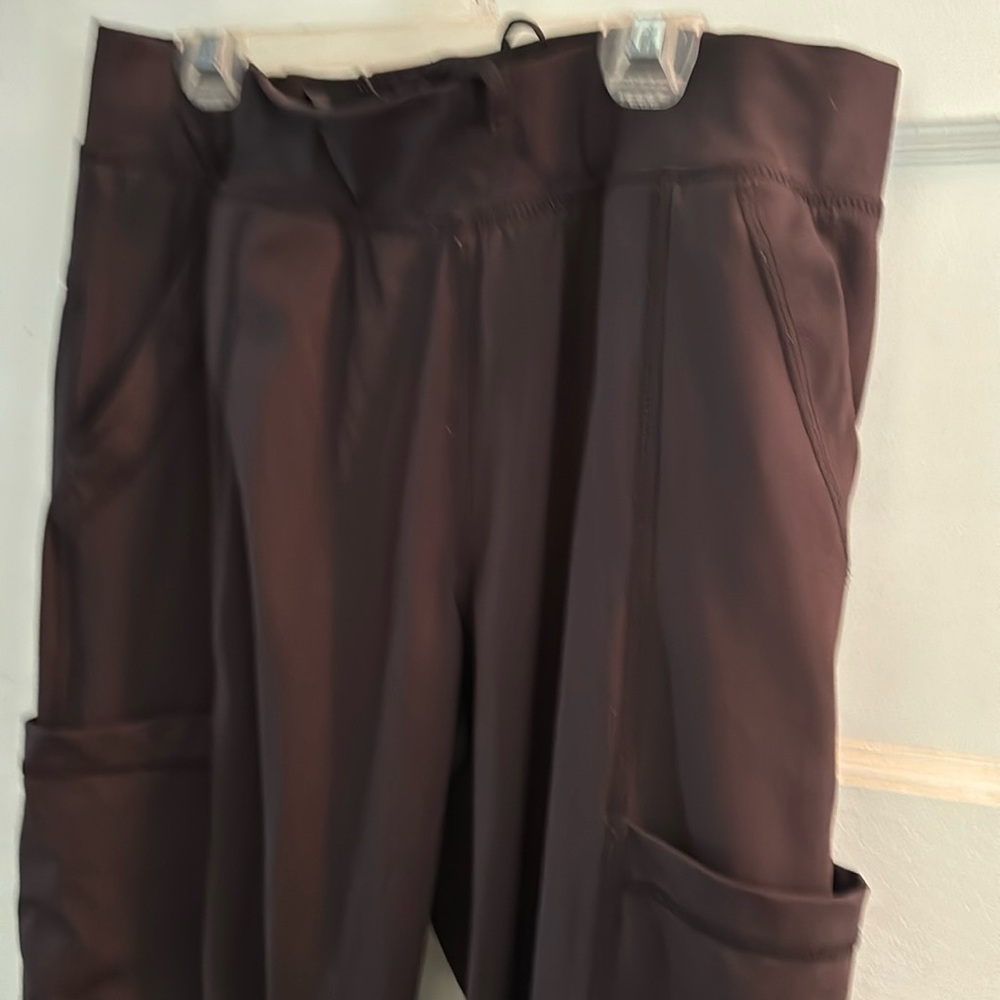 Urbane impulse stretch black scrubs